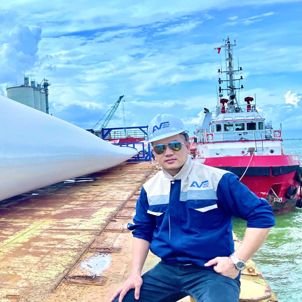 AVT vận chuyển bằng ponton